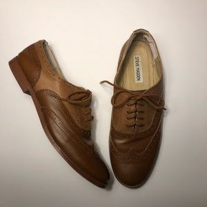 Brown Steve Madden Oxfords